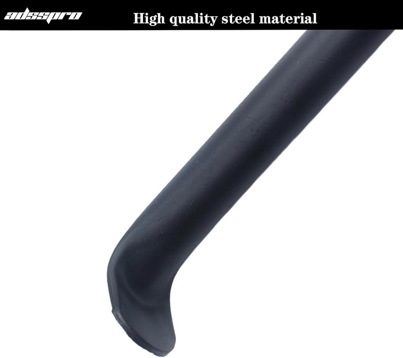 Adsspro Universal Motorcycle Kickstand Accessories Foot Side Support Stand for 125cc 110cc 140cc CRF50 70 Motor Scooter Motorbike Motocross Dit Pit Bike (420mm) (420mm) - Image 5
